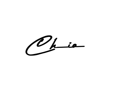 How to make Chio signature? Asem Kandis PERSONAL USE is a professional autograph style. Create handwritten signature for Chio name. Chio signature style 9 images and pictures png