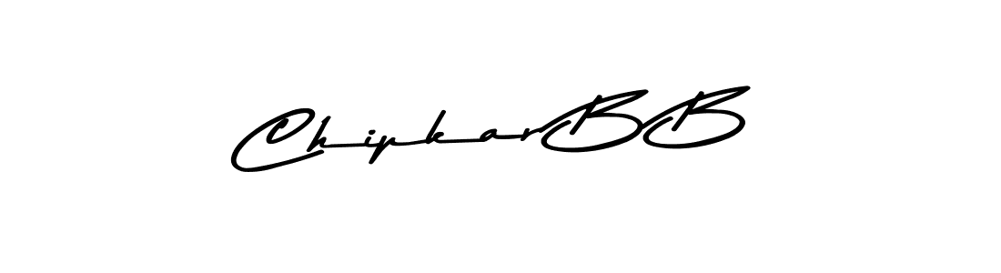 Make a beautiful signature design for name Chipkar B B. With this signature (Asem Kandis PERSONAL USE) style, you can create a handwritten signature for free. Chipkar B B signature style 9 images and pictures png