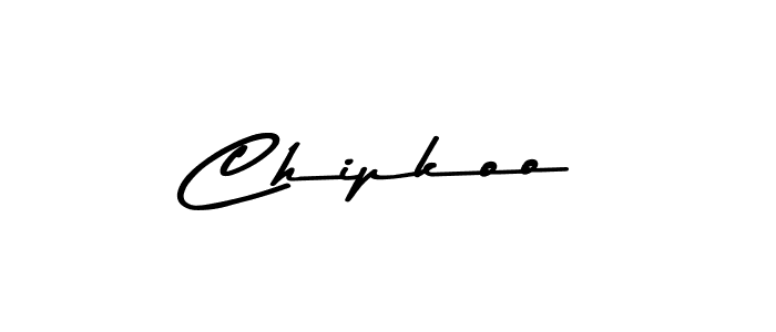 How to make Chipkoo signature? Asem Kandis PERSONAL USE is a professional autograph style. Create handwritten signature for Chipkoo name. Chipkoo signature style 9 images and pictures png