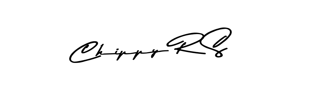 How to make Chippy R S signature? Asem Kandis PERSONAL USE is a professional autograph style. Create handwritten signature for Chippy R S name. Chippy R S signature style 9 images and pictures png