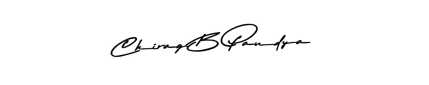 How to make Chirag B Pandya signature? Asem Kandis PERSONAL USE is a professional autograph style. Create handwritten signature for Chirag B Pandya name. Chirag B Pandya signature style 9 images and pictures png