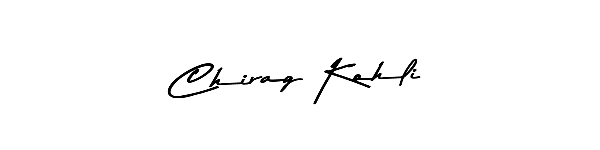 Asem Kandis PERSONAL USE is a professional signature style that is perfect for those who want to add a touch of class to their signature. It is also a great choice for those who want to make their signature more unique. Get Chirag Kohli name to fancy signature for free. Chirag Kohli signature style 9 images and pictures png