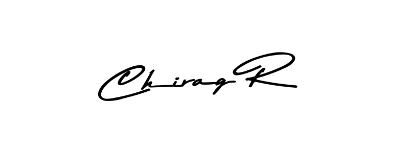 How to Draw Chirag R signature style? Asem Kandis PERSONAL USE is a latest design signature styles for name Chirag R. Chirag R signature style 9 images and pictures png