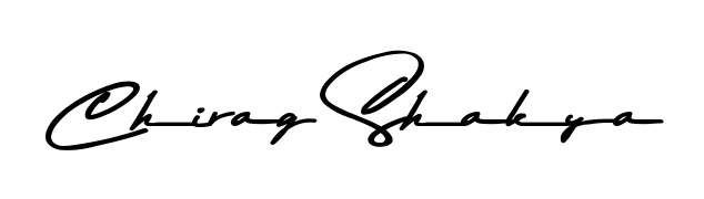 How to make Chirag Shakya signature? Asem Kandis PERSONAL USE is a professional autograph style. Create handwritten signature for Chirag Shakya name. Chirag Shakya signature style 9 images and pictures png
