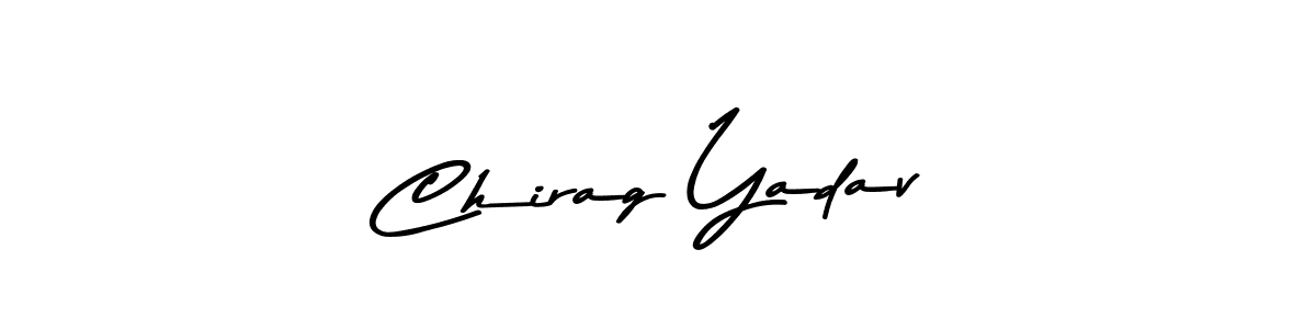 The best way (Asem Kandis PERSONAL USE) to make a short signature is to pick only two or three words in your name. The name Chirag Yadav include a total of six letters. For converting this name. Chirag Yadav signature style 9 images and pictures png