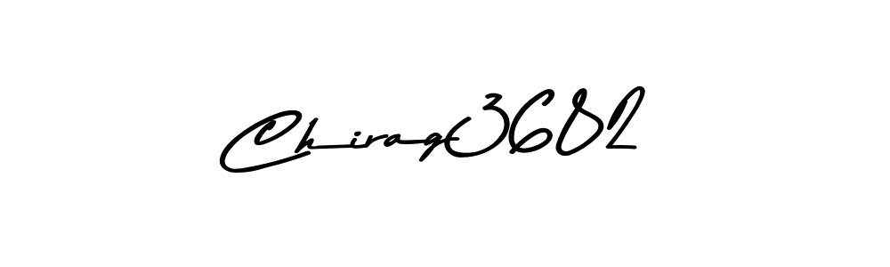 Use a signature maker to create a handwritten signature online. With this signature software, you can design (Asem Kandis PERSONAL USE) your own signature for name Chirag3682. Chirag3682 signature style 9 images and pictures png