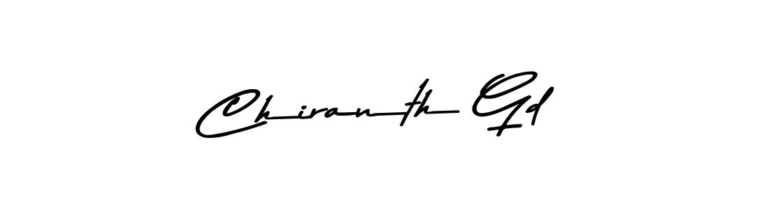 How to Draw Chiranth Gd signature style? Asem Kandis PERSONAL USE is a latest design signature styles for name Chiranth Gd. Chiranth Gd signature style 9 images and pictures png