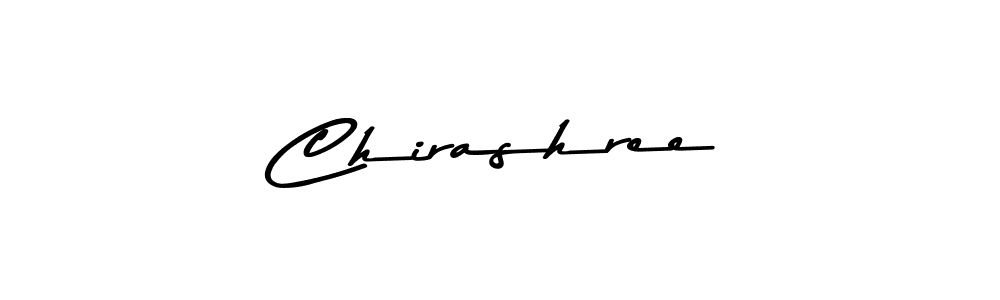 Make a beautiful signature design for name Chirashree. With this signature (Asem Kandis PERSONAL USE) style, you can create a handwritten signature for free. Chirashree signature style 9 images and pictures png