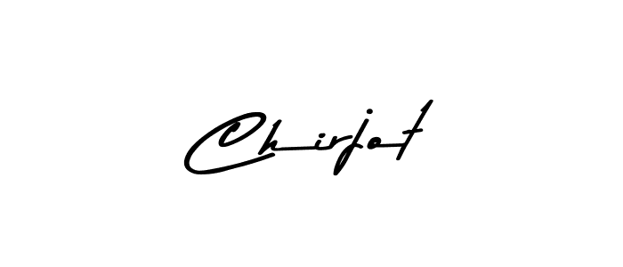 How to make Chirjot signature? Asem Kandis PERSONAL USE is a professional autograph style. Create handwritten signature for Chirjot name. Chirjot signature style 9 images and pictures png