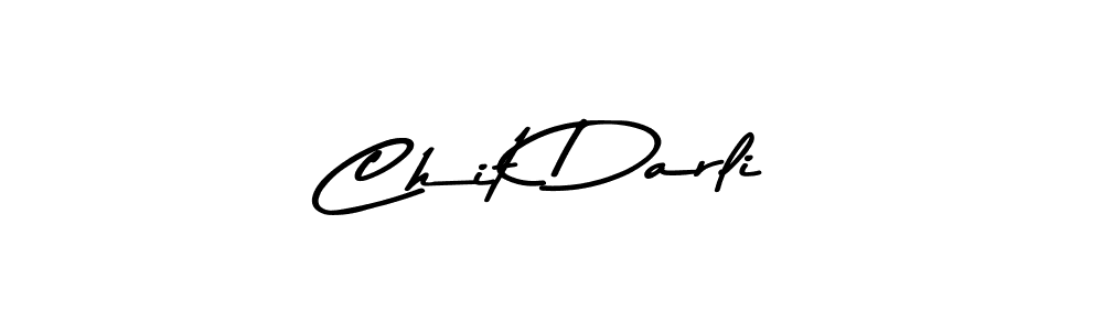 Similarly Asem Kandis PERSONAL USE is the best handwritten signature design. Signature creator online .You can use it as an online autograph creator for name Chit Darli. Chit Darli signature style 9 images and pictures png