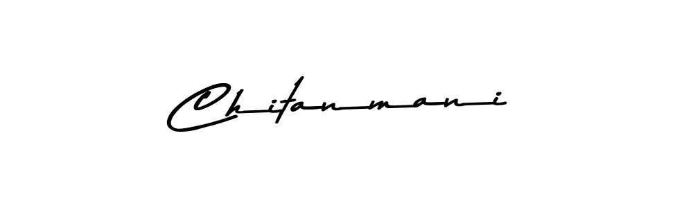 Design your own signature with our free online signature maker. With this signature software, you can create a handwritten (Asem Kandis PERSONAL USE) signature for name Chitanmani. Chitanmani signature style 9 images and pictures png