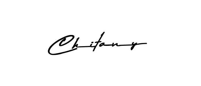 Chitany stylish signature style. Best Handwritten Sign (Asem Kandis PERSONAL USE) for my name. Handwritten Signature Collection Ideas for my name Chitany. Chitany signature style 9 images and pictures png