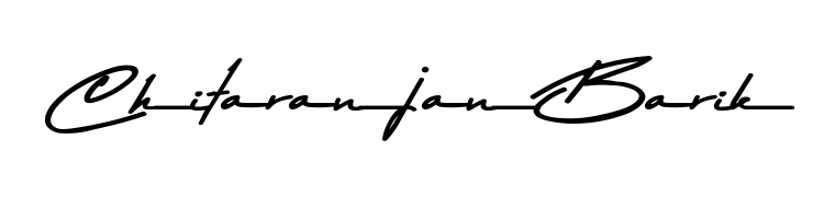 Similarly Asem Kandis PERSONAL USE is the best handwritten signature design. Signature creator online. You can use it as an online autograph creator for name Chitaranjan Barik. Chitaranjan Barik signature style 9 images and pictures png