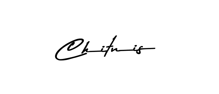 How to make Chitnis signature? Asem Kandis PERSONAL USE is a professional autograph style. Create handwritten signature for Chitnis name. Chitnis signature style 9 images and pictures png