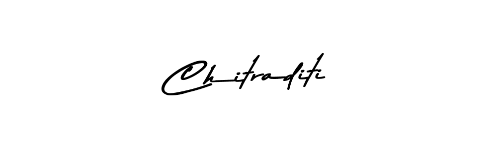Make a beautiful signature design for name Chitraditi. With this signature (Asem Kandis PERSONAL USE) style, you can create a handwritten signature for free. Chitraditi signature style 9 images and pictures png