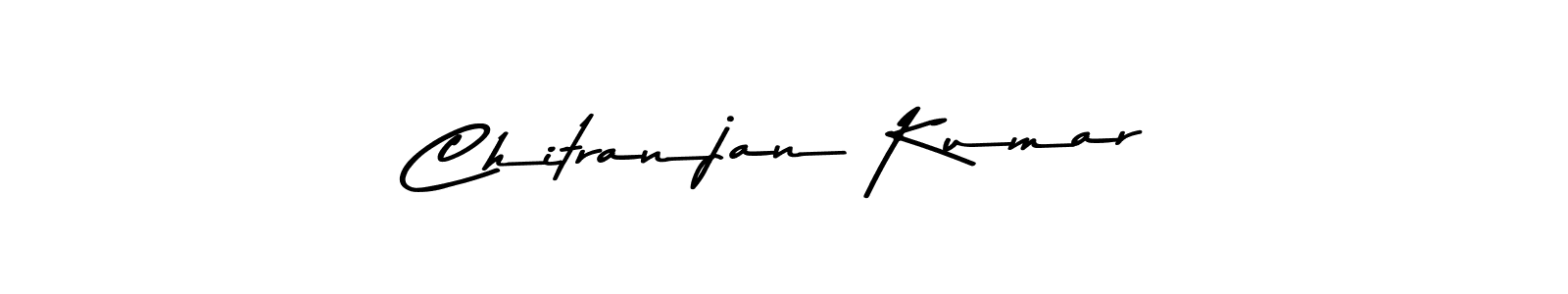 Design your own signature with our free online signature maker. With this signature software, you can create a handwritten (Asem Kandis PERSONAL USE) signature for name Chitranjan Kumar. Chitranjan Kumar signature style 9 images and pictures png