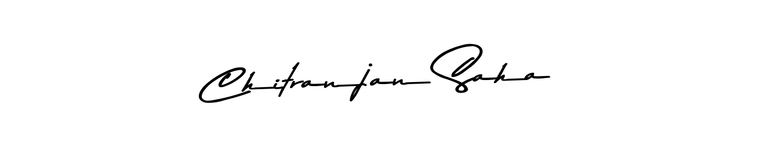 Make a beautiful signature design for name Chitranjan Saha. With this signature (Asem Kandis PERSONAL USE) style, you can create a handwritten signature for free. Chitranjan Saha signature style 9 images and pictures png