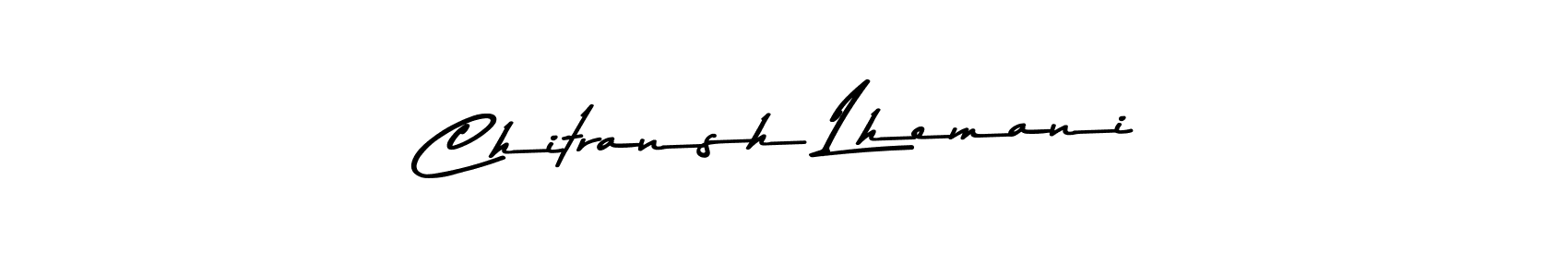 How to Draw Chitransh Lhemani signature style? Asem Kandis PERSONAL USE is a latest design signature styles for name Chitransh Lhemani. Chitransh Lhemani signature style 9 images and pictures png