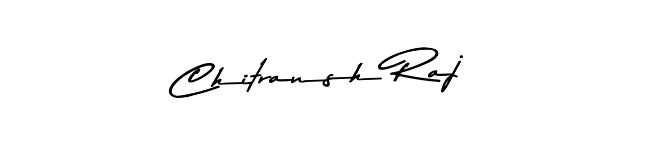 Create a beautiful signature design for name Chitransh Raj. With this signature (Asem Kandis PERSONAL USE) fonts, you can make a handwritten signature for free. Chitransh Raj signature style 9 images and pictures png