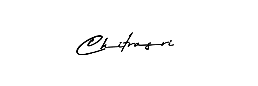 Create a beautiful signature design for name Chitrasri. With this signature (Asem Kandis PERSONAL USE) fonts, you can make a handwritten signature for free. Chitrasri signature style 9 images and pictures png