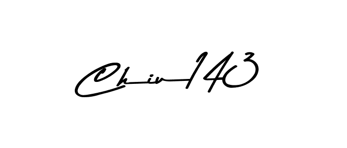 Use a signature maker to create a handwritten signature online. With this signature software, you can design (Asem Kandis PERSONAL USE) your own signature for name Chiu143. Chiu143 signature style 9 images and pictures png