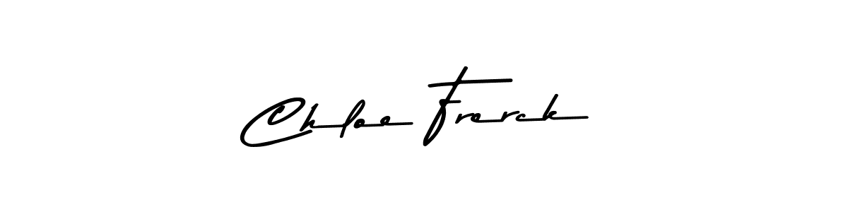 Make a beautiful signature design for name Chloe Frerck. Use this online signature maker to create a handwritten signature for free. Chloe Frerck signature style 9 images and pictures png