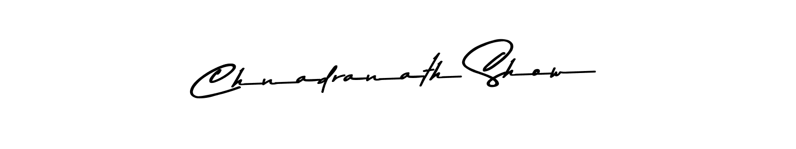Make a short Chnadranath Show signature style. Manage your documents anywhere anytime using Asem Kandis PERSONAL USE. Create and add eSignatures, submit forms, share and send files easily. Chnadranath Show signature style 9 images and pictures png