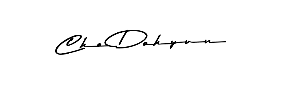 How to make Cho Dohyun signature? Asem Kandis PERSONAL USE is a professional autograph style. Create handwritten signature for Cho Dohyun name. Cho Dohyun signature style 9 images and pictures png