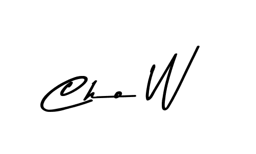 Asem Kandis PERSONAL USE is a professional signature style that is perfect for those who want to add a touch of class to their signature. It is also a great choice for those who want to make their signature more unique. Get Cho W name to fancy signature for free. Cho W signature style 9 images and pictures png