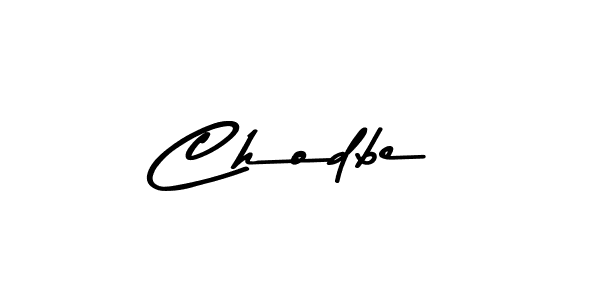 if you are searching for the best signature style for your name Chodbe. so please give up your signature search. here we have designed multiple signature styles  using Asem Kandis PERSONAL USE. Chodbe signature style 9 images and pictures png