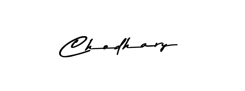 Chodhary stylish signature style. Best Handwritten Sign (Asem Kandis PERSONAL USE) for my name. Handwritten Signature Collection Ideas for my name Chodhary. Chodhary signature style 9 images and pictures png