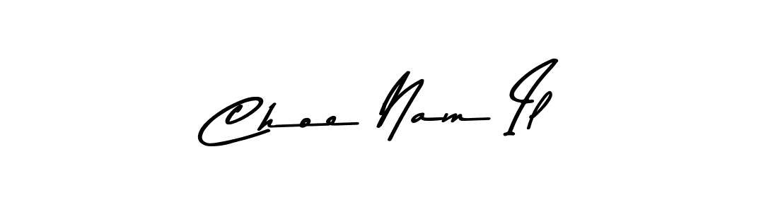 How to make Choe Nam Il name signature. Use Asem Kandis PERSONAL USE style for creating short signs online. This is the latest handwritten sign. Choe Nam Il signature style 9 images and pictures png