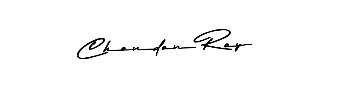 The best way (Asem Kandis PERSONAL USE) to make a short signature is to pick only two or three words in your name. The name Chondon Roy include a total of six letters. For converting this name. Chondon Roy signature style 9 images and pictures png