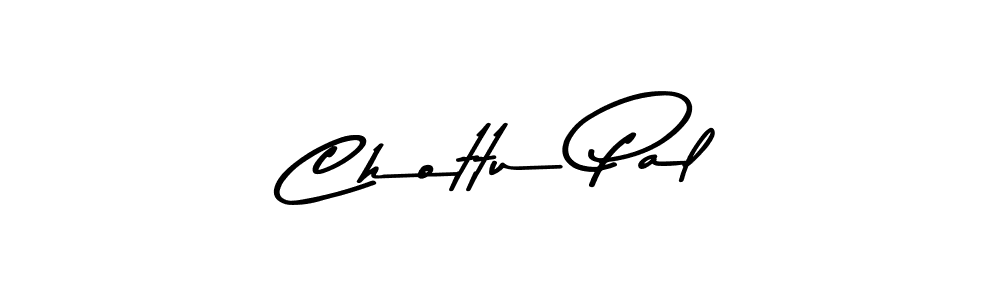 How to make Chottu Pal signature? Asem Kandis PERSONAL USE is a professional autograph style. Create handwritten signature for Chottu Pal name. Chottu Pal signature style 9 images and pictures png