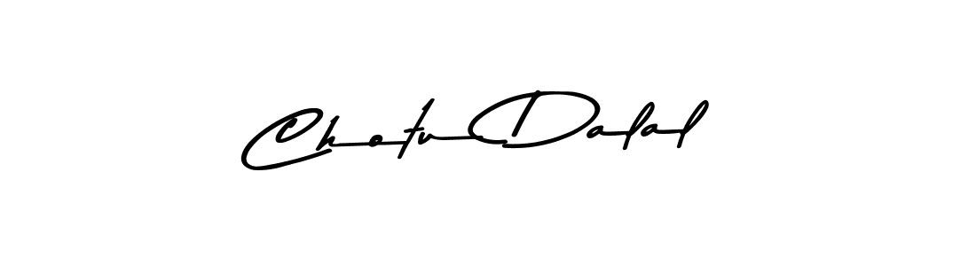 You should practise on your own different ways (Asem Kandis PERSONAL USE) to write your name (Chotu Dalal) in signature. don't let someone else do it for you. Chotu Dalal signature style 9 images and pictures png