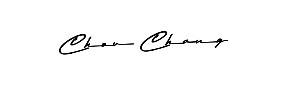 How to make Chou Chang name signature. Use Asem Kandis PERSONAL USE style for creating short signs online. This is the latest handwritten sign. Chou Chang signature style 9 images and pictures png