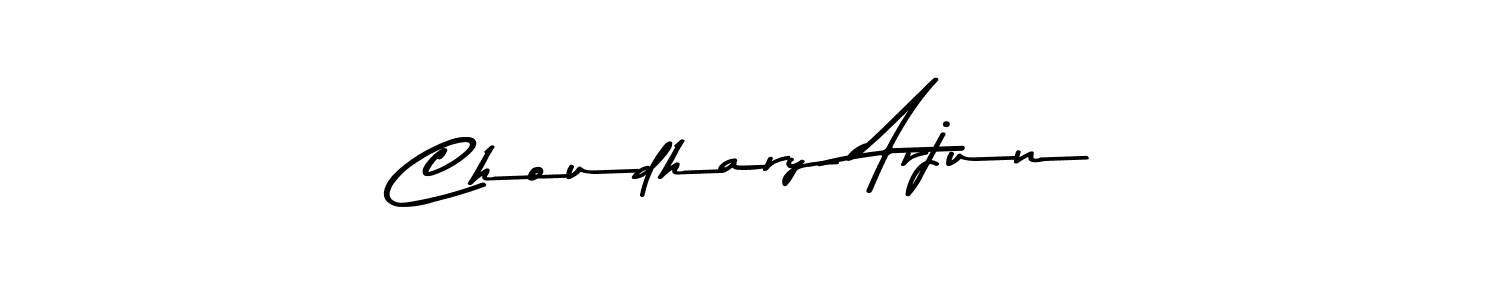 Choudhary Arjun stylish signature style. Best Handwritten Sign (Asem Kandis PERSONAL USE) for my name. Handwritten Signature Collection Ideas for my name Choudhary Arjun. Choudhary Arjun signature style 9 images and pictures png