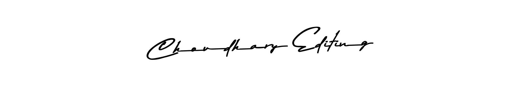 Once you've used our free online signature maker to create your best signature Asem Kandis PERSONAL USE style, it's time to enjoy all of the benefits that Choudhary Editing name signing documents. Choudhary Editing signature style 9 images and pictures png