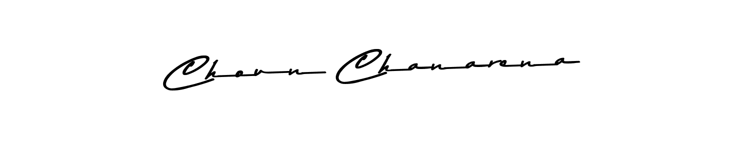 How to make Choun Chanarena signature? Asem Kandis PERSONAL USE is a professional autograph style. Create handwritten signature for Choun Chanarena name. Choun Chanarena signature style 9 images and pictures png