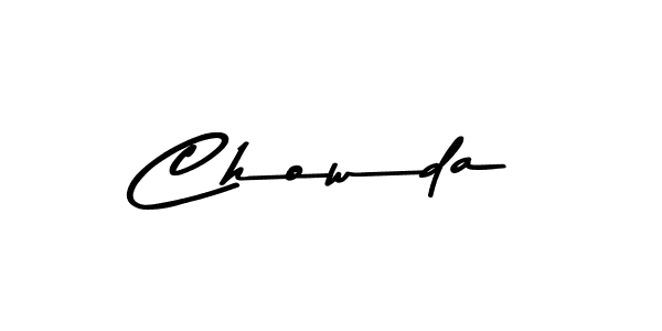 Chowda stylish signature style. Best Handwritten Sign (Asem Kandis PERSONAL USE) for my name. Handwritten Signature Collection Ideas for my name Chowda. Chowda signature style 9 images and pictures png