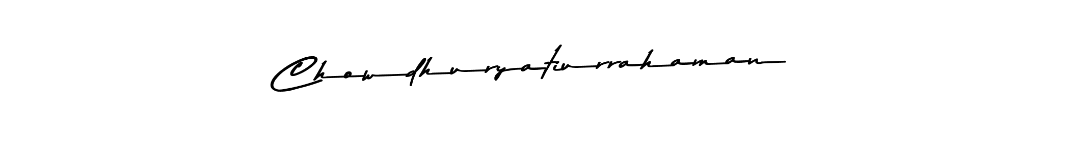 How to make Chowdhuryatiurrahaman signature? Asem Kandis PERSONAL USE is a professional autograph style. Create handwritten signature for Chowdhuryatiurrahaman name. Chowdhuryatiurrahaman signature style 9 images and pictures png