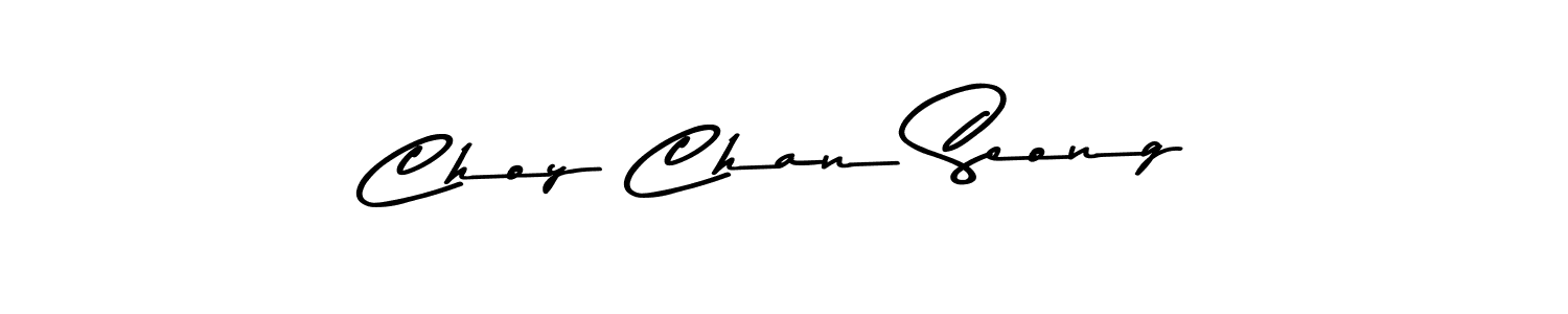 Design your own signature with our free online signature maker. With this signature software, you can create a handwritten (Asem Kandis PERSONAL USE) signature for name Choy Chan Seong. Choy Chan Seong signature style 9 images and pictures png