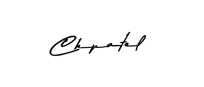 Asem Kandis PERSONAL USE is a professional signature style that is perfect for those who want to add a touch of class to their signature. It is also a great choice for those who want to make their signature more unique. Get Chpatel name to fancy signature for free. Chpatel signature style 9 images and pictures png