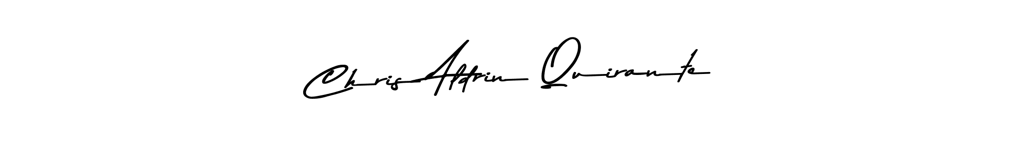 Use a signature maker to create a handwritten signature online. With this signature software, you can design (Asem Kandis PERSONAL USE) your own signature for name Chris Aldrin Quirante. Chris Aldrin Quirante signature style 9 images and pictures png