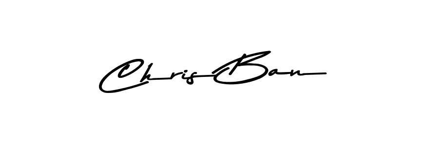 Use a signature maker to create a handwritten signature online. With this signature software, you can design (Asem Kandis PERSONAL USE) your own signature for name Chris Ban. Chris Ban signature style 9 images and pictures png