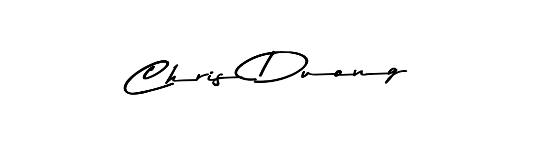 Design your own signature with our free online signature maker. With this signature software, you can create a handwritten (Asem Kandis PERSONAL USE) signature for name Chris Duong. Chris Duong signature style 9 images and pictures png