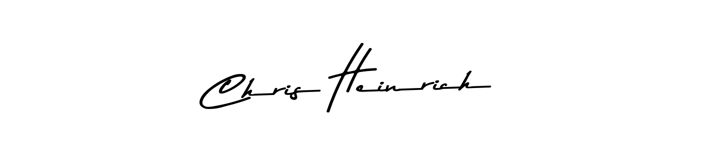 Use a signature maker to create a handwritten signature online. With this signature software, you can design (Asem Kandis PERSONAL USE) your own signature for name Chris Heinrich. Chris Heinrich signature style 9 images and pictures png