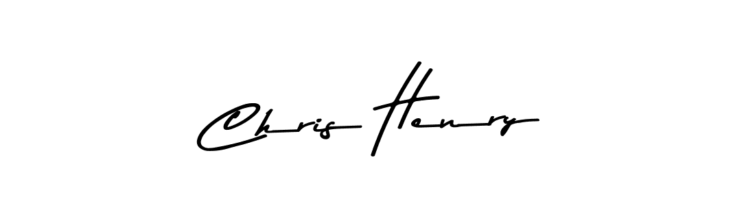 Design your own signature with our free online signature maker. With this signature software, you can create a handwritten (Asem Kandis PERSONAL USE) signature for name Chris Henry. Chris Henry signature style 9 images and pictures png