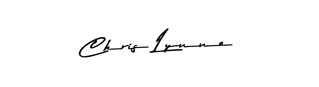 Design your own signature with our free online signature maker. With this signature software, you can create a handwritten (Asem Kandis PERSONAL USE) signature for name Chris Lynne. Chris Lynne signature style 9 images and pictures png