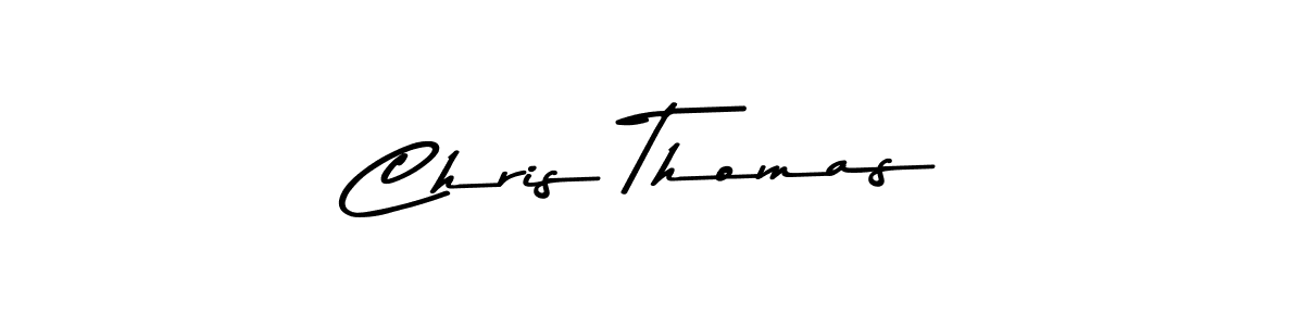 Use a signature maker to create a handwritten signature online. With this signature software, you can design (Asem Kandis PERSONAL USE) your own signature for name Chris Thomas. Chris Thomas signature style 9 images and pictures png